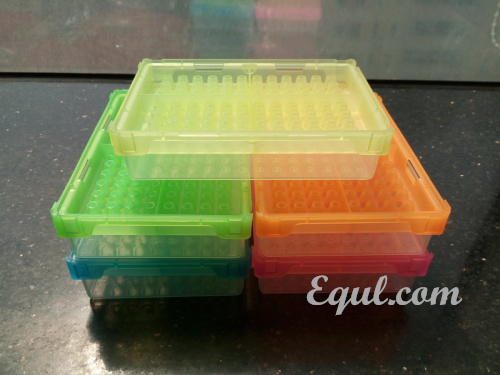 GeneMate 96-Well PCR Tube Storage Rack