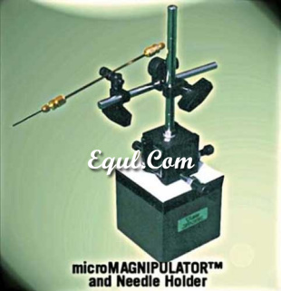 microMAGNIPULATOR AND STRAIGHT ARM NEEDLE HOLDER