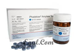 Amylase test, 5x100 tablets