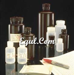 Environmental Sample Bottles, High-Density Polyethylene, NALGENE*